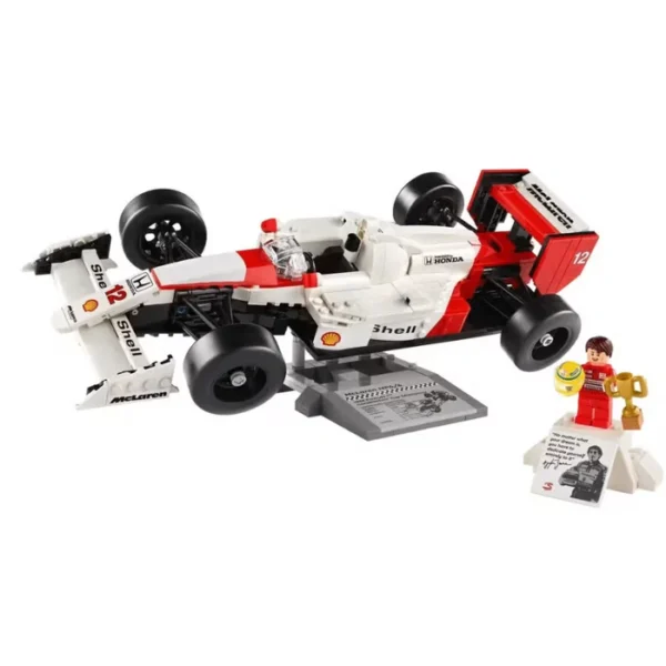 McLaren MP4/4 e Ayrton Senna Lego | 693PCS - Imagem 6