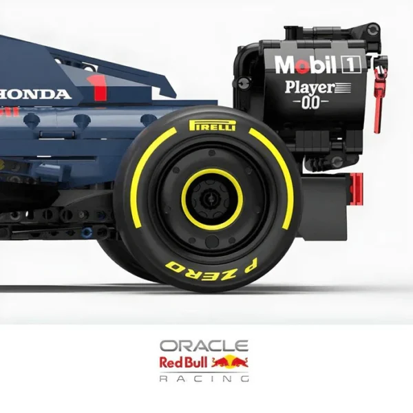 F1 Red Bull Racing Oracle Technic | 2463PCS - Imagem 4