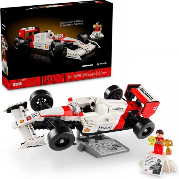 McLaren MP4/4 e Ayrton Senna Lego | 693PCS